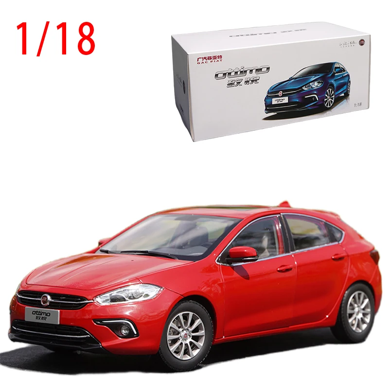 

Diecast 1/18 Alloy Gac Fiat Model Car Fiat Ottimo Classics Suv Play Vehicles Collectible Original Box Toys for Boys