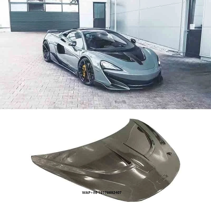 Factory Price N Style Hood Dry Carbon Hood Suitable for McLaren 540 570S 570GT 600LT Car Hood