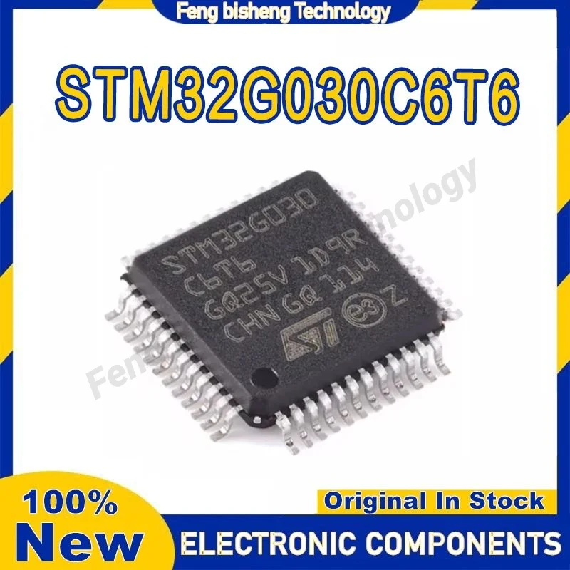 

STM32G030C6T6 32G030C6T6 LQFP-48 ARM Cortex-M0+ 32-bit microcontroller -MCU