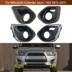Front stoßstange Nebels chein werfer Lampe Verkleidung Rahmen Nebels chein werfer Deckel Lünette Kappe für Mitsubishi Outlander Sport RVR/Asx 2013 2014 2015