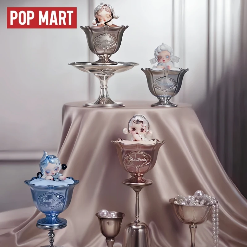 

Новый хит продаж, оригинальный запас Popmart Skullpanda, обеденный стол, серия, ароматерапия, сюрприз, слепая коробка, Sp, модные украшения, подарки
