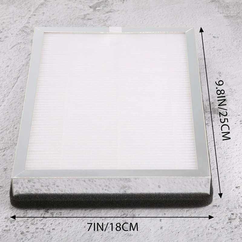 فلتر بديل لتنقية الهواء ، MA-25 H13 ، 3 في 1 فلتر مسبق ، هيبا صحيح ، متوافق لتنقية الهواء