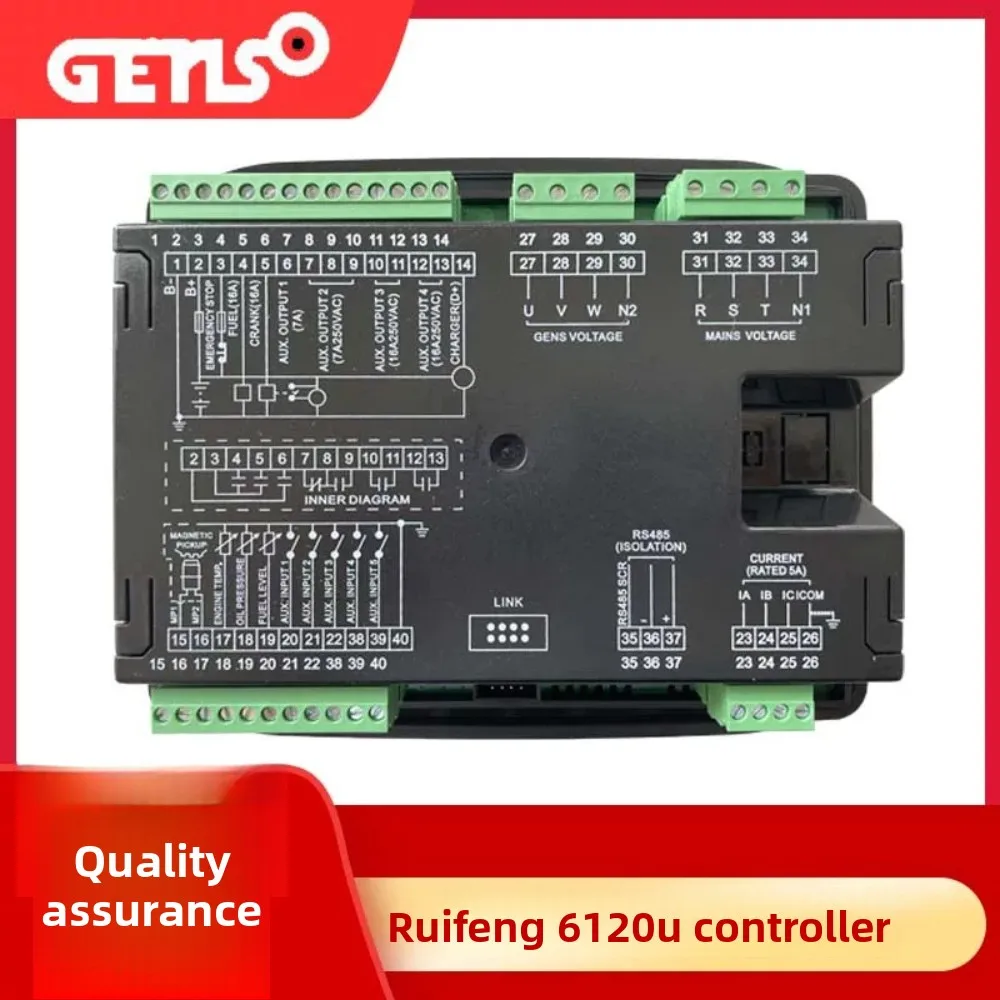 Ruifeng RUIFENG6110U 6120U controller generator set LCD display control module control screen