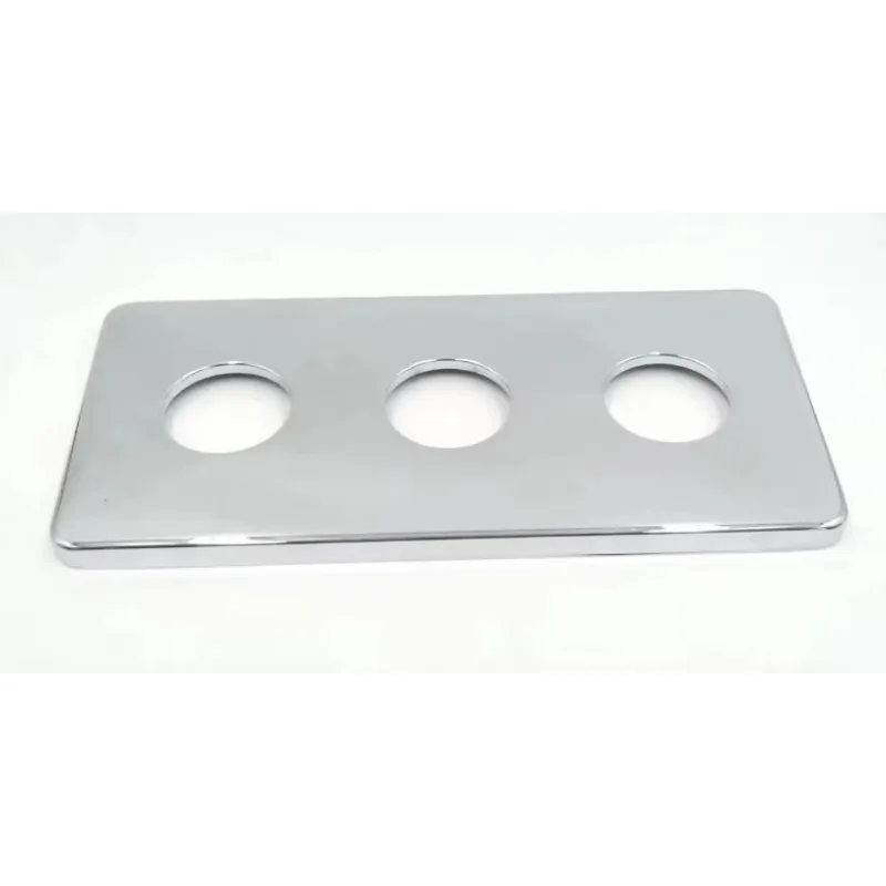 الجملة مخصص المطبخ التعميم زيادة الفولاذ المقاوم للصدأ غطاء الزخرفية غطاء دش السباكة صنبور الملحقات 50-80 مللي متر #1