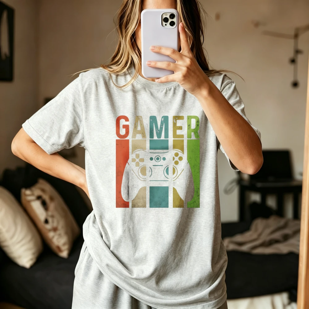 Kaos Gamer Pengendali Video Ga - Women Fashion Video ulasan dan harga