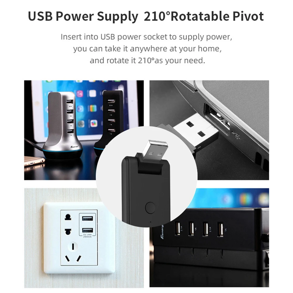1Pc Smart RF IR Remote Control For Tuya App Voice Automation Home Appliance Controller USB Powered Alternative Energy Supplies