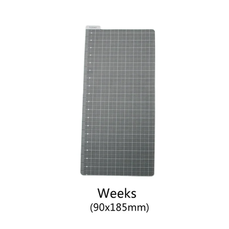 Kreative Notebooks Teiler Lineal Bord Für Tagebuch Schreiben Platte Matte Lesezeichen Reisende Notebook Planer Zubehör Schreibwaren