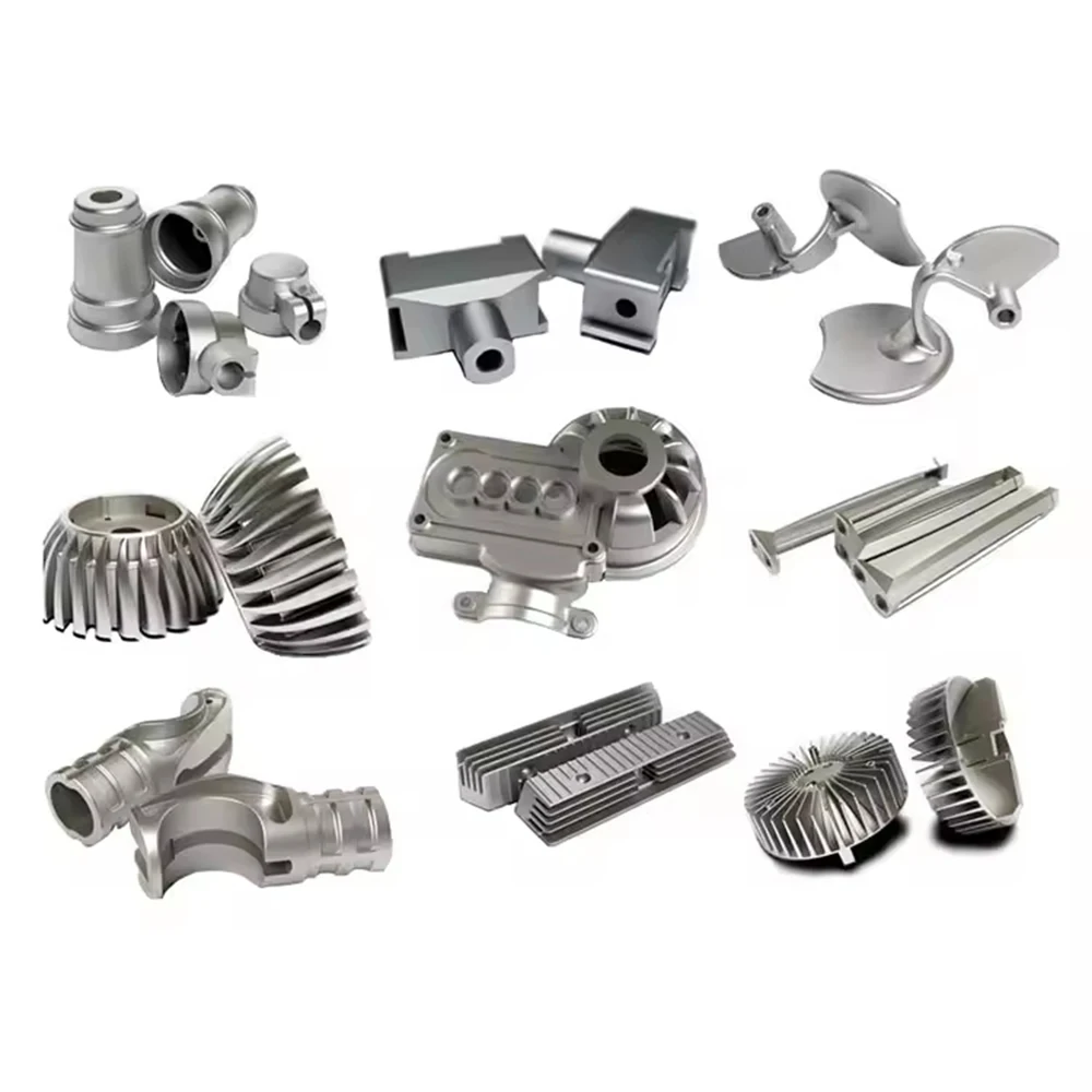 OEM Aluminum Die-Cast Motorcycle Shock Absorber Components Precision Die-Casting CNC Machining Metal 3D Printing Services