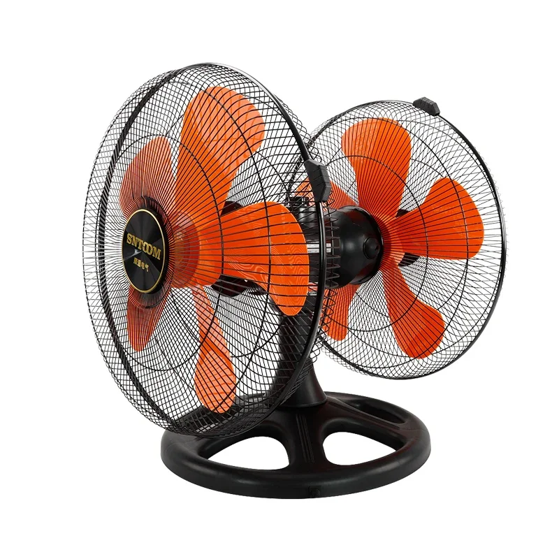 oscillation stand  18inch double head low floor fan 360 degree shaking head portable electric fan manufacturer