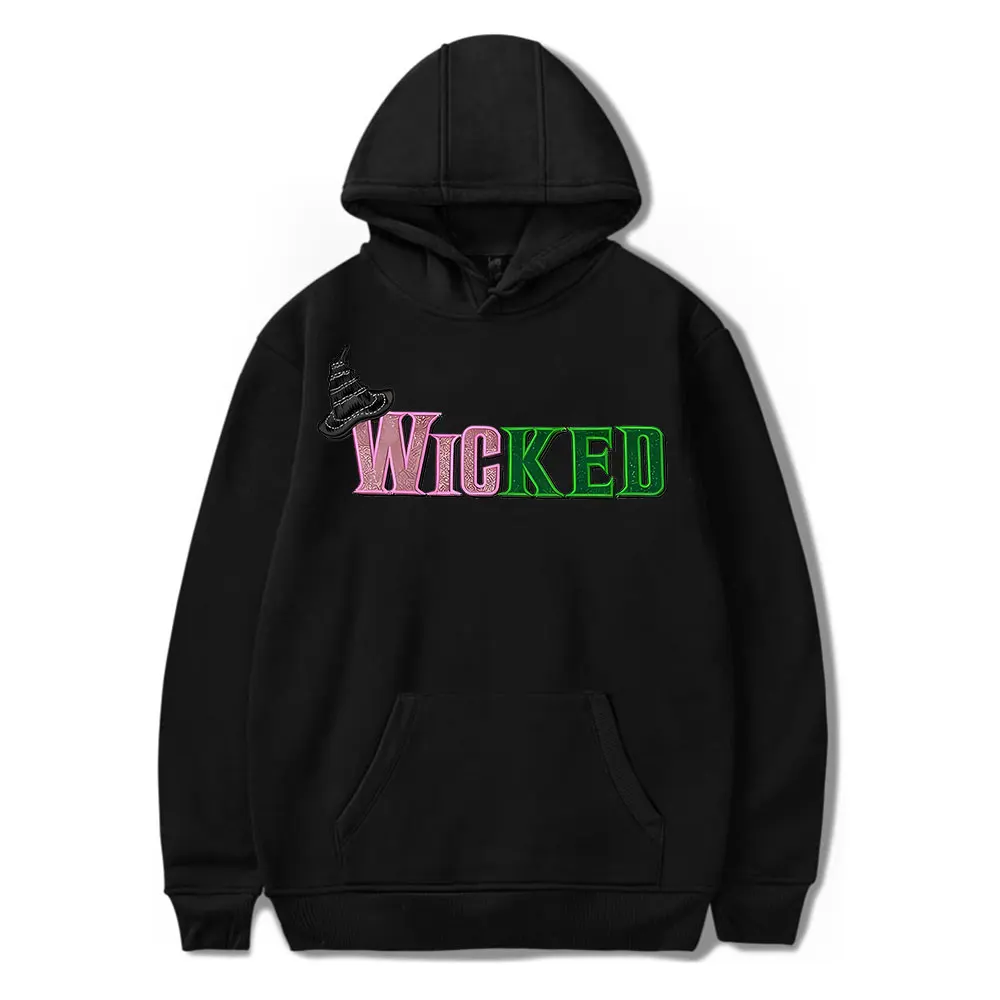 

Wicked Merch Hoodies Cosplay Women Men Fashion Casual Streetwear Sweatshirts Vintage 90s Daily Hoodies Fashion Outwear