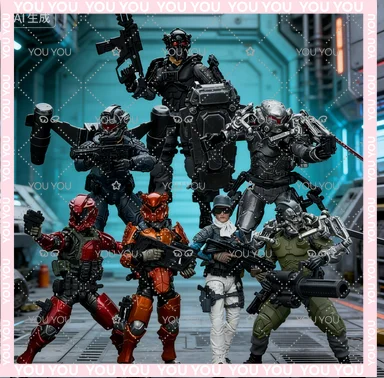 

Adults 18 Plus [IN STOCK] JOYTOY 1/18 Action Figure Military Armed Force Series Anime Figures Toys