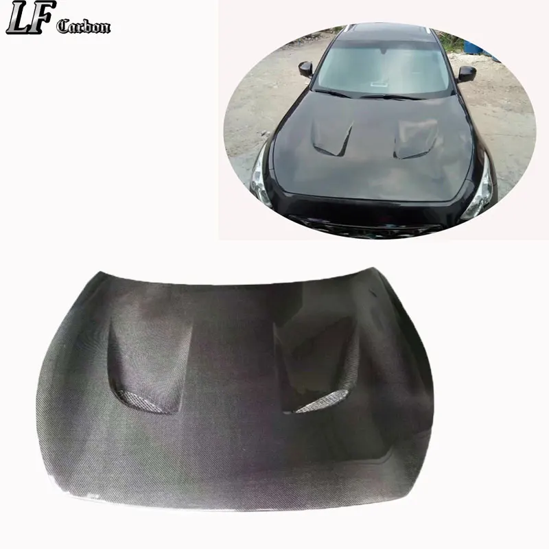 For INFINITI FX35 FX37 QX70 Carbon Front Hood Bonnet Engine Cover 2008-2020