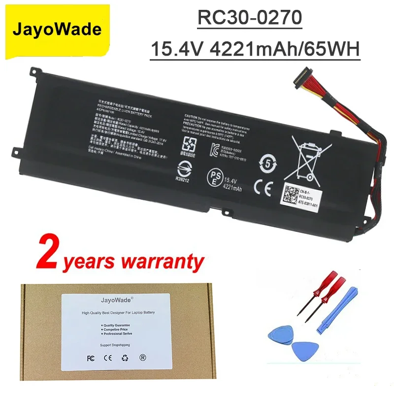 RC30-0270 Laptop Battery for Razer Blade 15 Base Stealth 2018 Series Notebook RZ09-03006 RZ09-0270 RZ09-02705E75-R3U1 RC30-0270