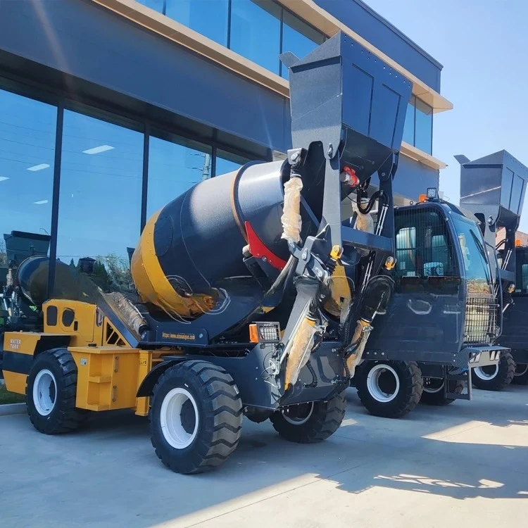 Hot Selling diesel Self Loading Mixer Truck 2.6 M3 4x4 Concrete Mixer Truck with High Efficiency