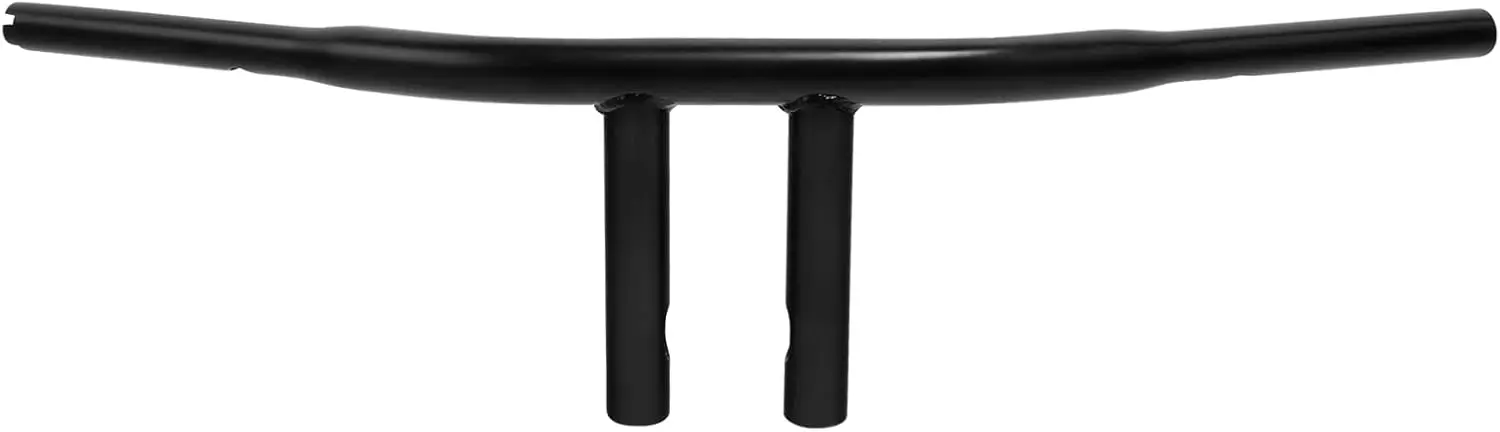 

Черный руль с Т-образной планкой 8 дюймов Rise 1 1/4 дюйма подходит для Harley Dyna Wide Glide Fat Bob