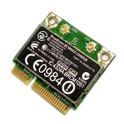 Wireless Broadcom BCM4313 BCM94313HMGB bcm94313 Wlan 802.11b/g/n Bluetooth 4.0 Card 600370-001 for G4 G6 CQ32 DV6 DV7 DM4 DM7