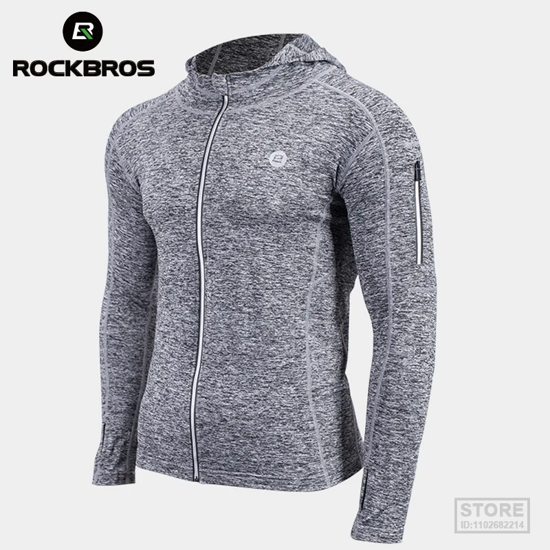 

ROCKBROS Bicycle Jacket Unisex Bike Sweat-absorbent Jersey Breathable Training Coat Quick Dry Sports Clothes Cycling Equipment