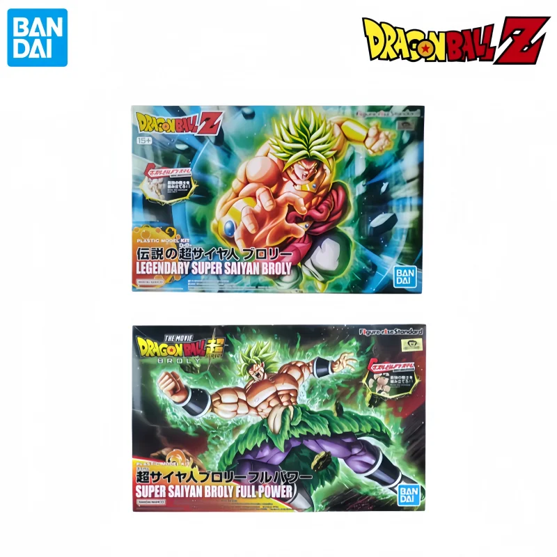 Bandai In Stock Original Box Garage Kit Dragon Ball Figure Rise Broly Anime Characters Collectible Original Action Figure Statue
