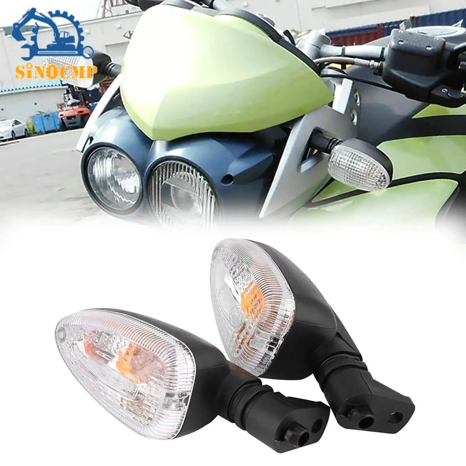 

Turn Signal Light Amber Lens FOR BMW F800GS R1200GS 2004-2012 Motorcycle LED Indicators