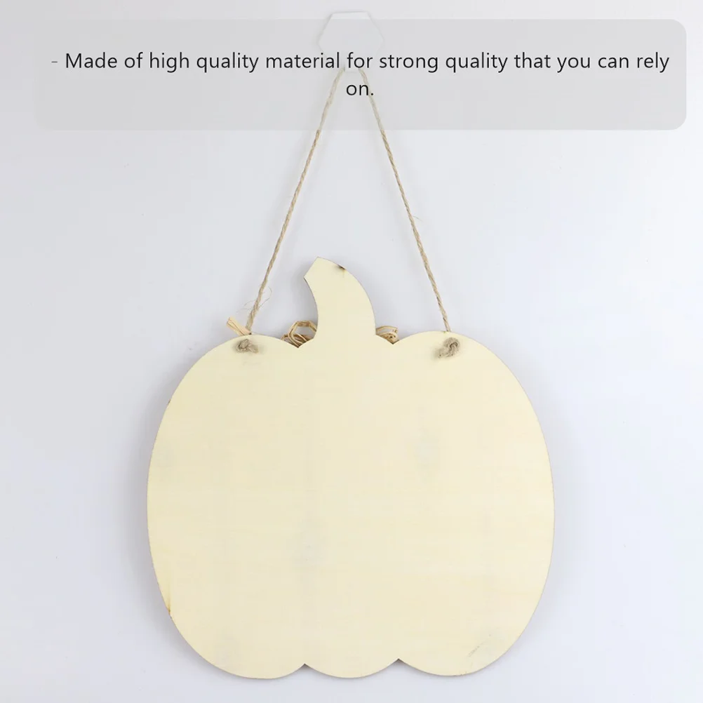 

Pumpkin Decoration Hanging Board Thanksgiving Day Wall Sign Door Hanging Ornament For Holiday Party Decor Haunted House Props
