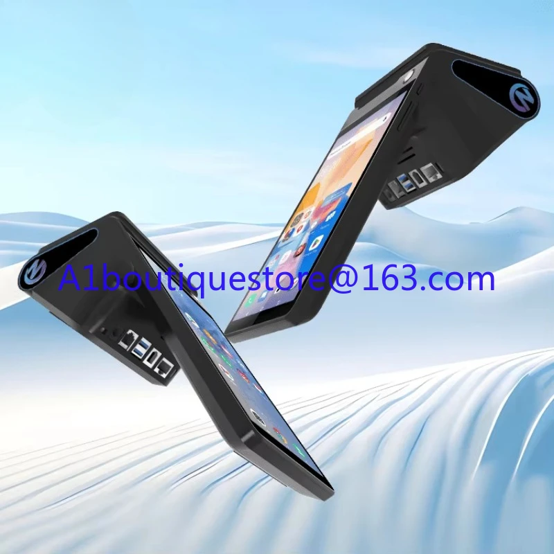 Android 14.0 Dual Screen 8 inch 3 gb + 16 gb/32 gb Handheld Pos Systeem 58mm Printer Z108 Nfc Kassa Epos Machine eindpunt