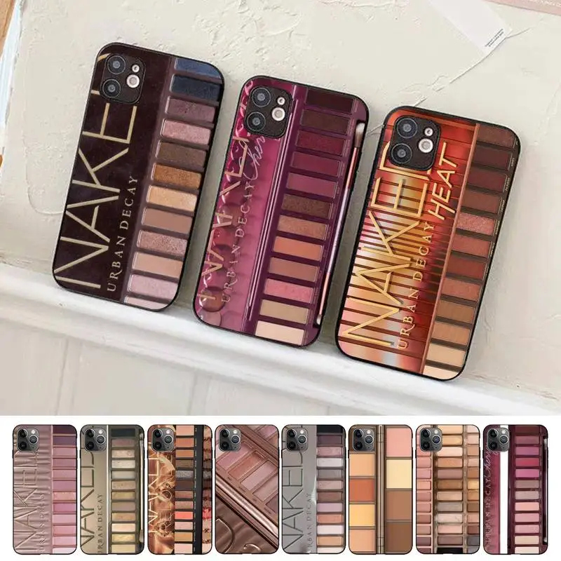 Makeup Eyeshadow Palette Phone Case for iPhone 11 12 13 mini pro XS MAX 8 7 6 6S Plus X 5S SE 2020 XR cover