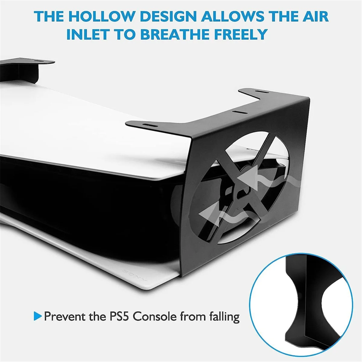 【~ New A88T】Under Desk Holder for / Slim Stealth Mount Compaitble with for Disc & Digital Edition Game Console