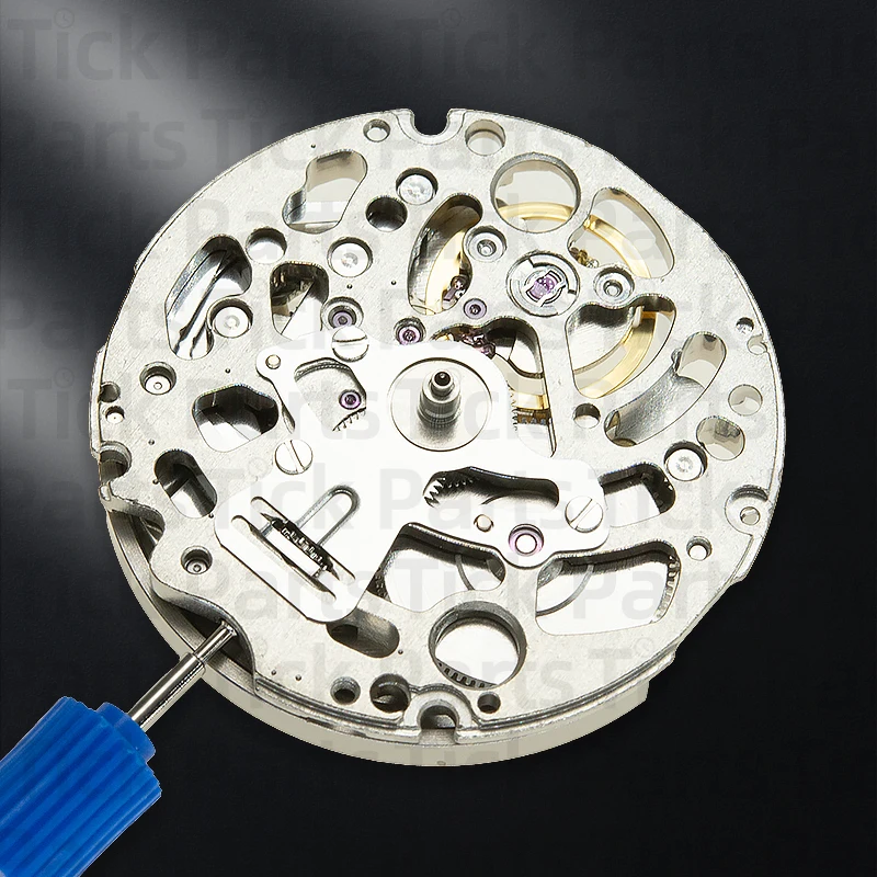 NH70/NH70A Hollow Automatic Watch Movement Japan 24 Jewels 21600 BPH High Accuracy Fully Automatic