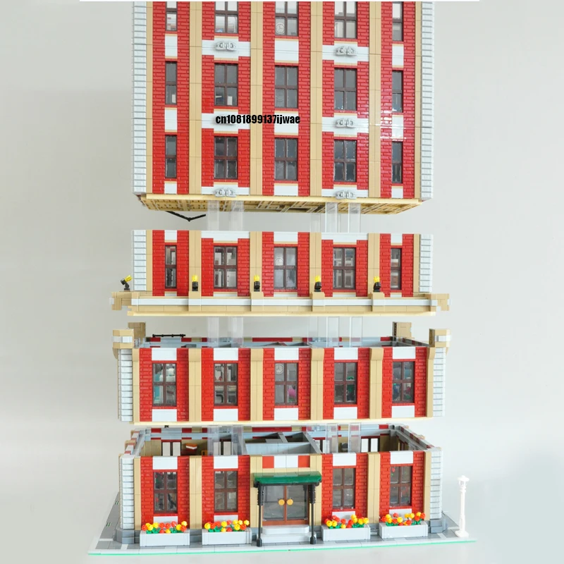 22793PCS City Hot Selling Street View Moc Modular The Daily Stud Skyscraper Model creative ideas Child Toy birthday Gift Blocks