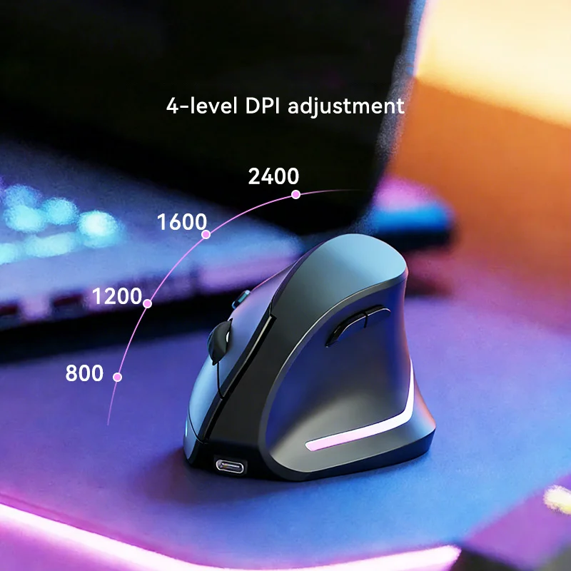 เมาส์แนวตั้ง การออกแบบตามหลักส - Vertical Mouse Rechargeable Bluetooth บทวิจารณ์และราคา