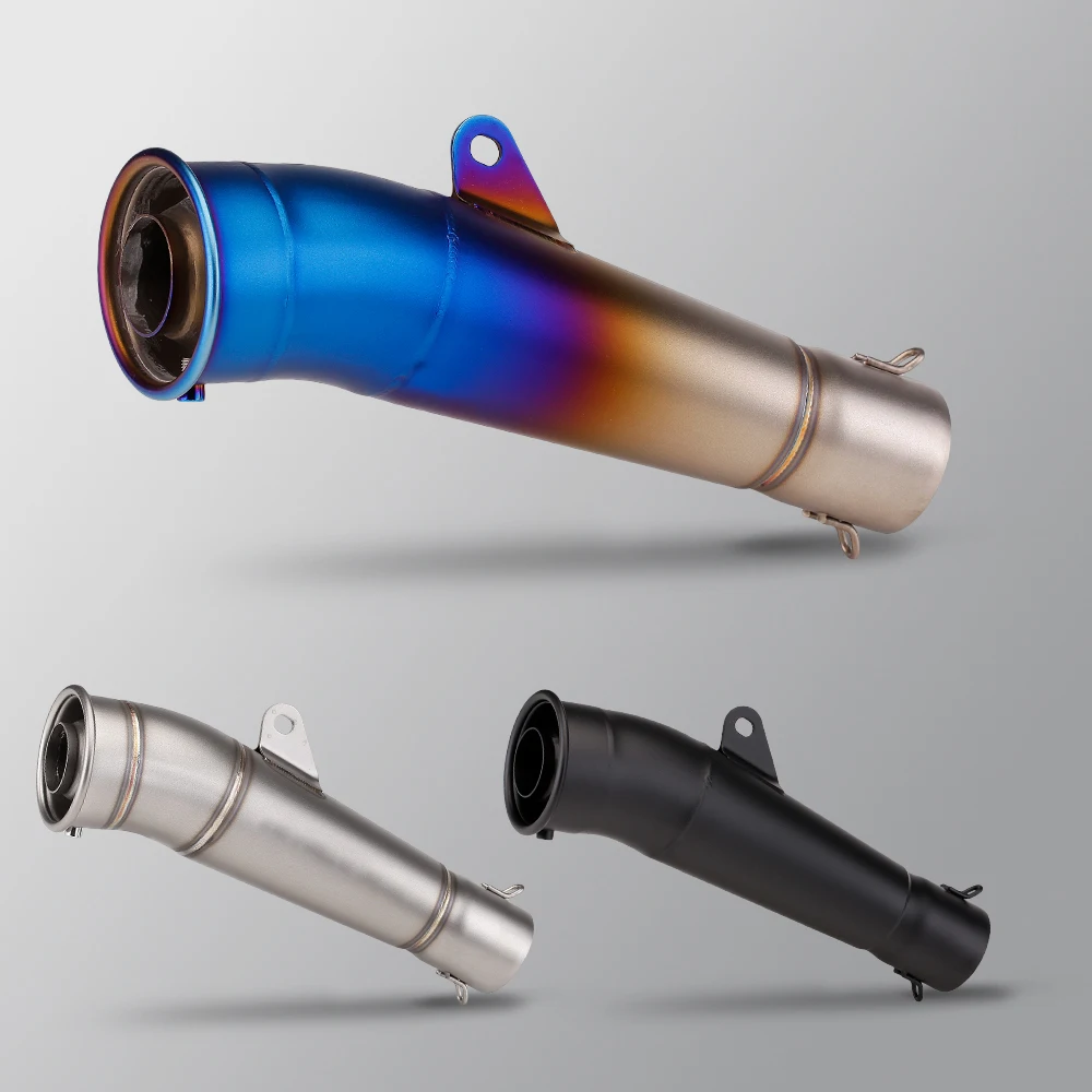 

51MM Modified Motorcycle Exhaust Muffler For Honda Yamaha YZF R6 R15 R3 MT07 zx6r z900 mt09 fz09 ninja400 z400 cbr500r cbr250rr