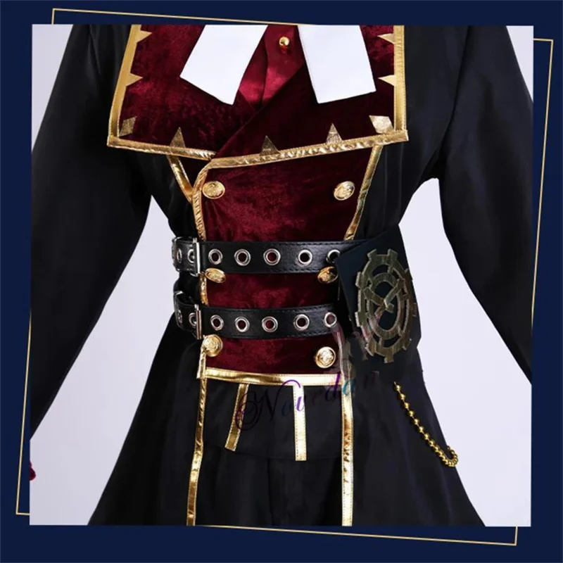 qq38Ensemble Stars Valkyrie Enstars Nito Nazuna مسرح موحد شعر مستعار تأثيري حلي أنيمي كرنفال حفلة الهالوين البدلة #1