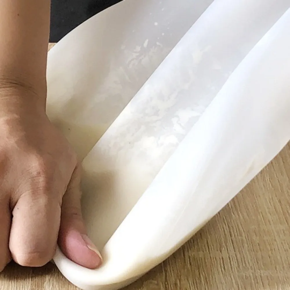 Premium Food Grade Silicone Dough Kneading Bag Non-Stick Interior Dough Proofing Bag Pastry Mixing Bag For Bread Making