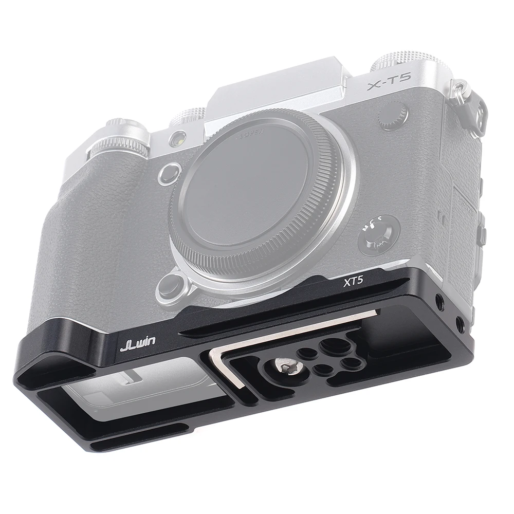 لوحة التركيب السريع L Plate تنطبق على كاميرا Fuji X-T5 ترايبود لوحة عمودية قاعدة XT5 ملحقات Fotografica