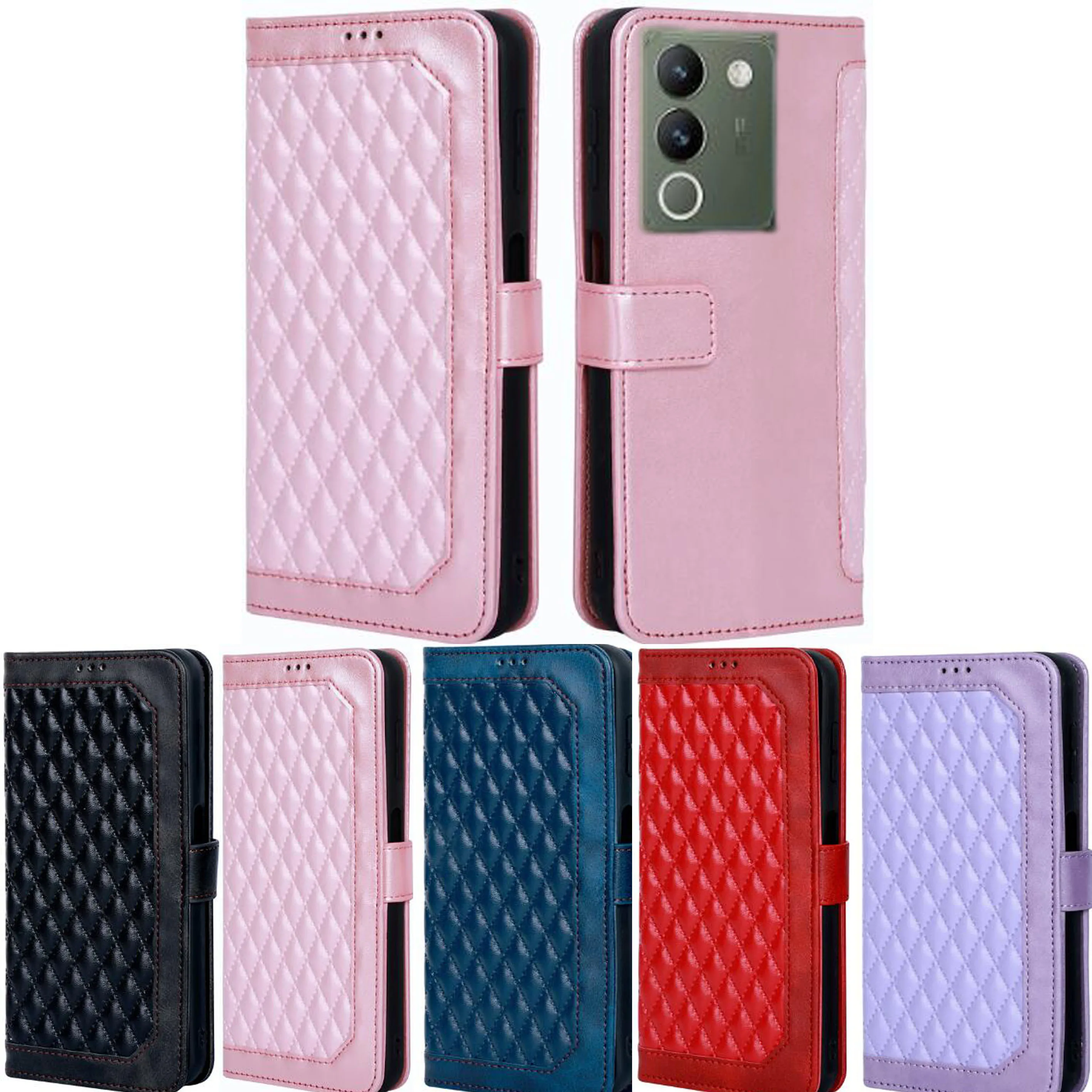 Magnetische Brieftasche Flip Cover Hülle für vivo v30 lite 6.67 "vivov30lite v30lite (Snapdragon) v2314 Abdeckung Leder Handy taschen