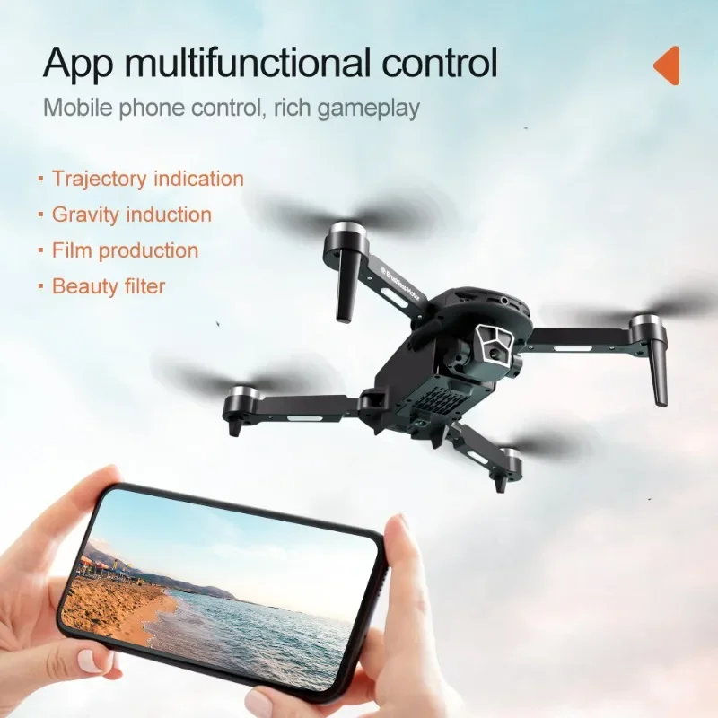 8K V166 Brushless Optical Flow Drone Dual Camera Obstacle Avoidance Aerial Photography Quadcopter for Xiaomi Outdoor Travel