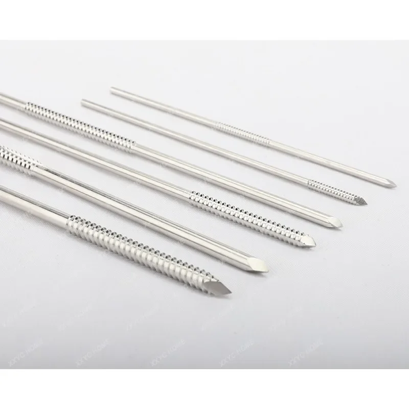 End Thread Pin Middle Positive Thread Pin Veterinary Implants External Fixation