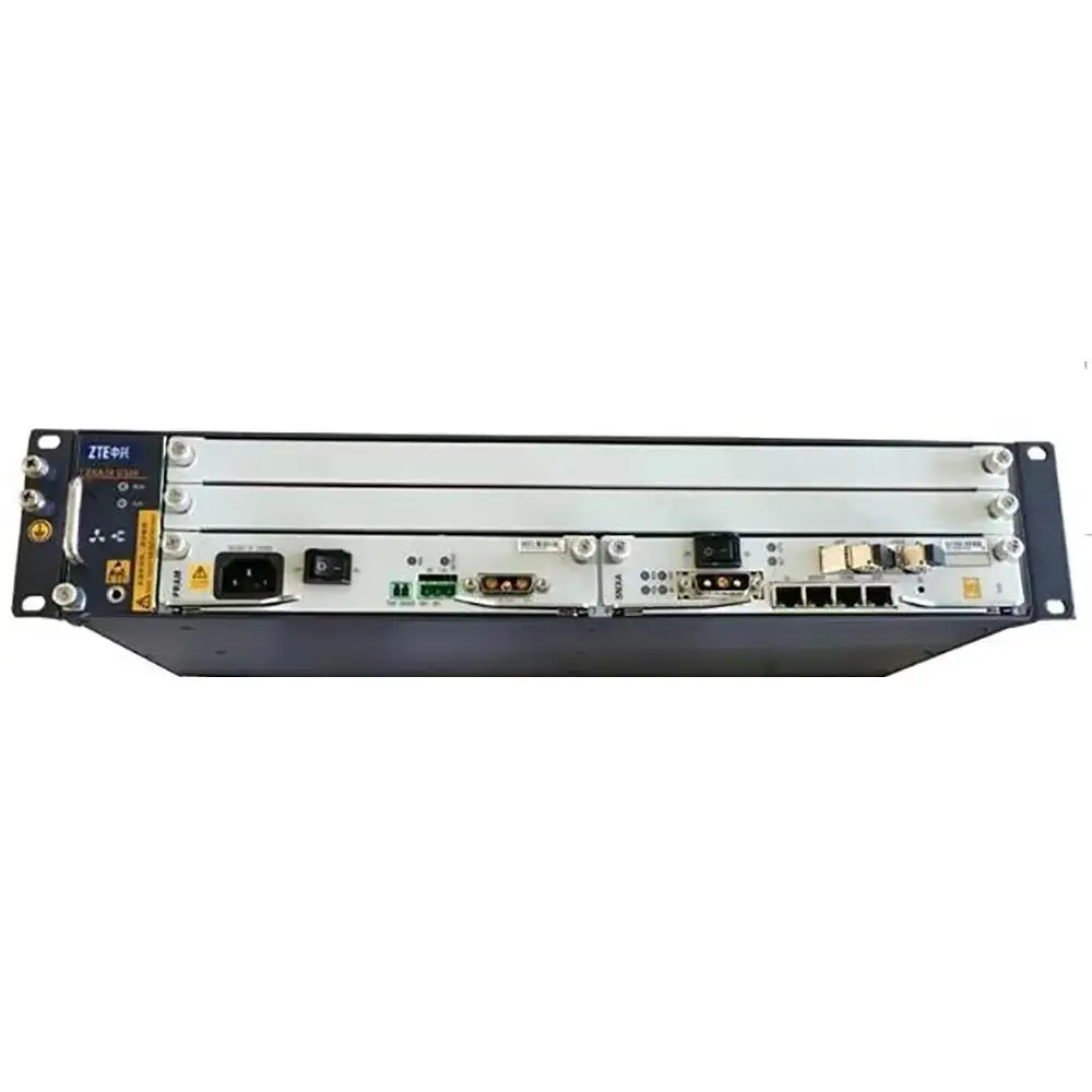 Optical Line Terminal Equipment with DC or AC Power Supply, OLT, ZXA10, C320 2U, GPON 10GE SXMA A31card, New