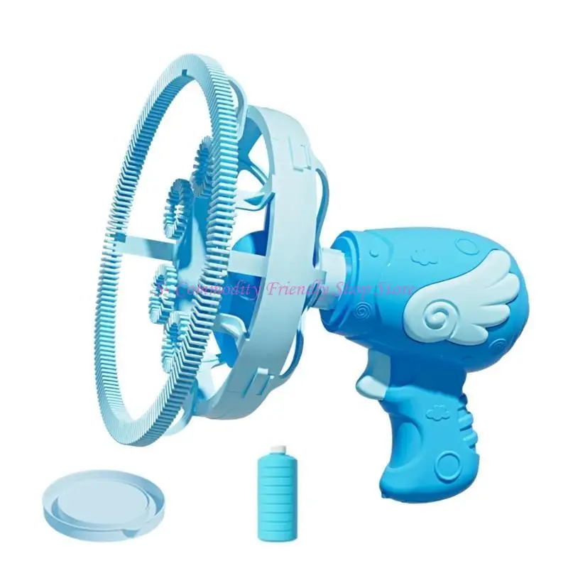 85AE Electric Bubble Machine Bubble Blower Guns for Toddlers Kids Beach Toy Electric Bubble Maker Toy