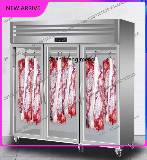 

M138 Frozen Fresh Display Cabinet Refrigerated Freezer Vertical Freezer Fresh Meat Acidification Cabinet