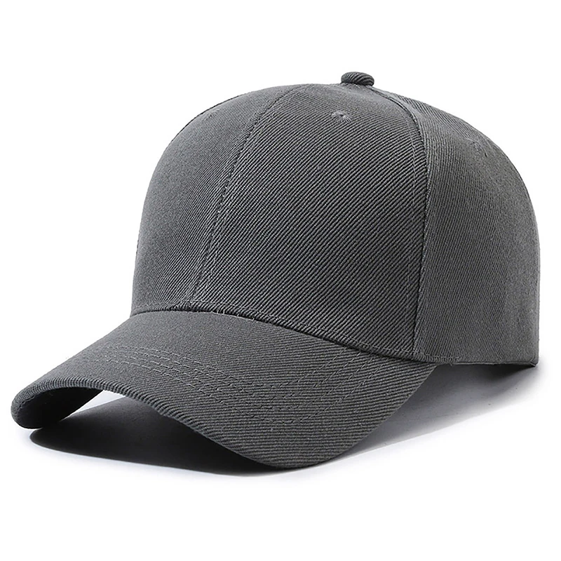 1Pc Women Men Hip Hop Cap Street Dad Hat Unisex Cap Casual Plain Baseball Cap Adjustable Snapback Hats Adult Baseball Cap