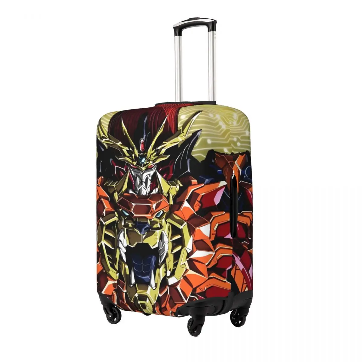 Mobile Suit Gundam 0079 Suitcase Cover Vacation Cruise Trip Practical Luggage Supplies Protection
