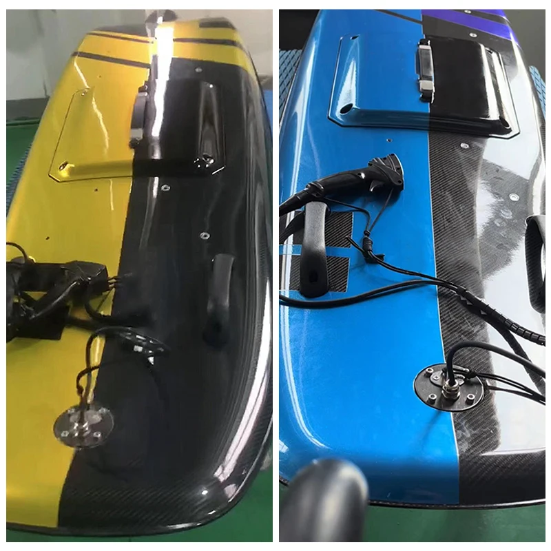 Single Board High Power Jetsurf Motorized Carbon Fiber Electric Surfboard with Battery and Motor