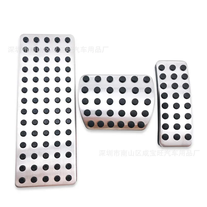 

FOR Benz 16-19 GLA level Original factory payment Accelerator rest pedal Interior anti slip metal brake pedal aluminum alloy