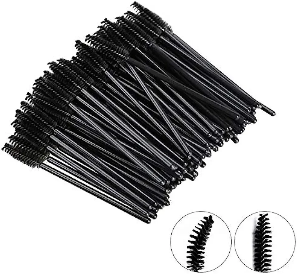 50PCS Mascara Spoolies Disposable Eyelash & Eyebrow Brushes for Salon, Beaty & Makeup eyelash extension supplies Wholesale