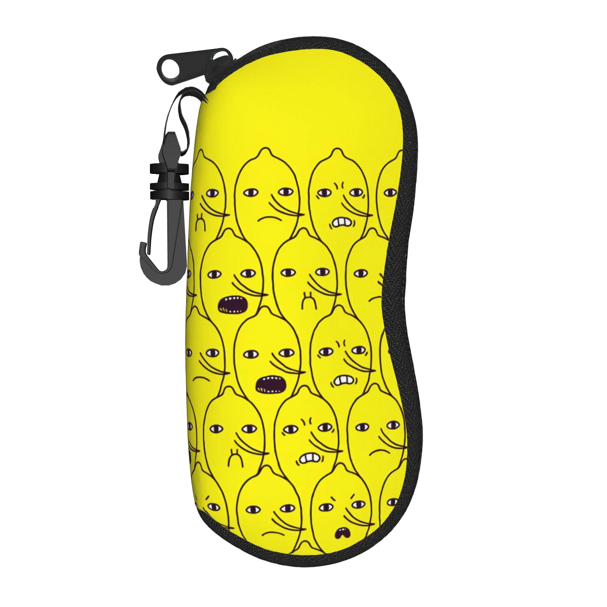 Adventures Time Glasses Case Cover  Daily Sunglasses Pouch For Male Female Trend Eyewear Box Key Chain Glasses Box view 2