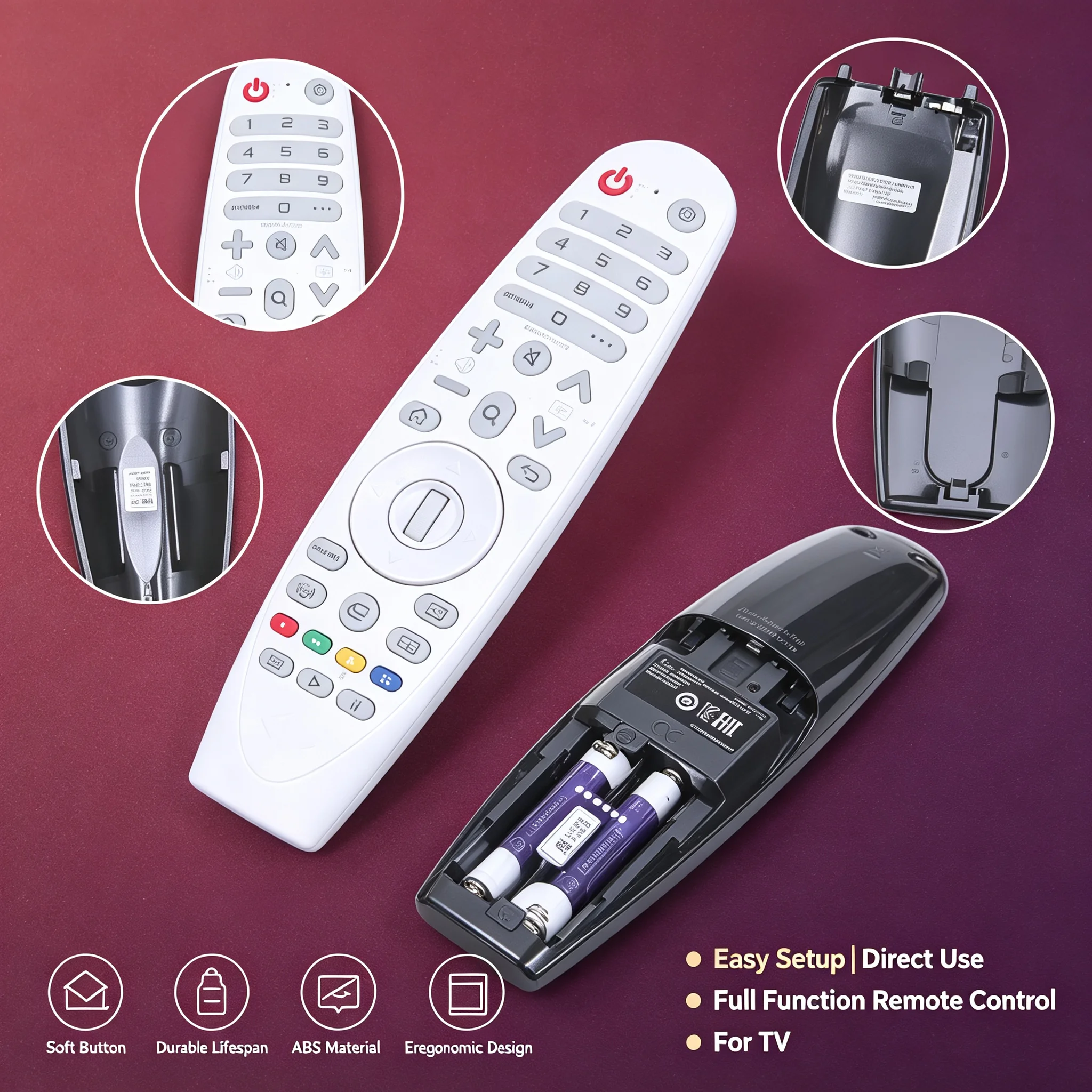 Remote Control AKB75695301 AN-MR18BA AKB76039505 MR21PJTR For DLP Projector
