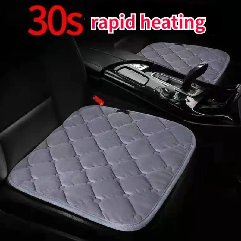 Car Heated Seat Cushion Warm Seat Pad 5V 12W Thermostate Heating Cushion USB Heated Seat Cover Pads for Sedans SUVs Trucks