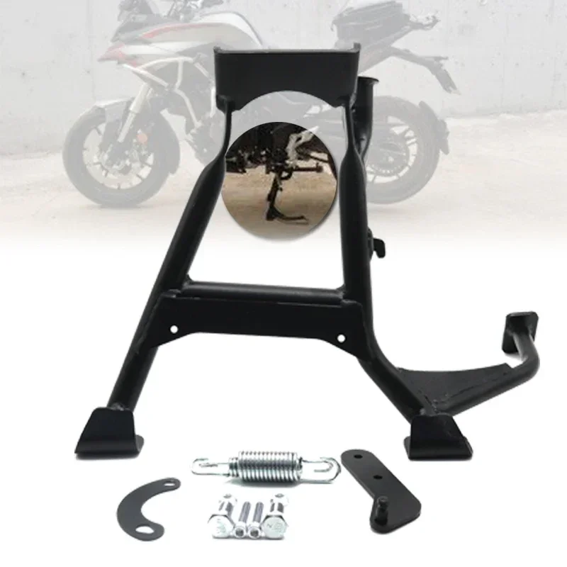 Large Bracket Kickstand Pillar Center Central Parking Stand Firm Holder Support Fit For VOGE 500DS 2020 2021 2022 2023