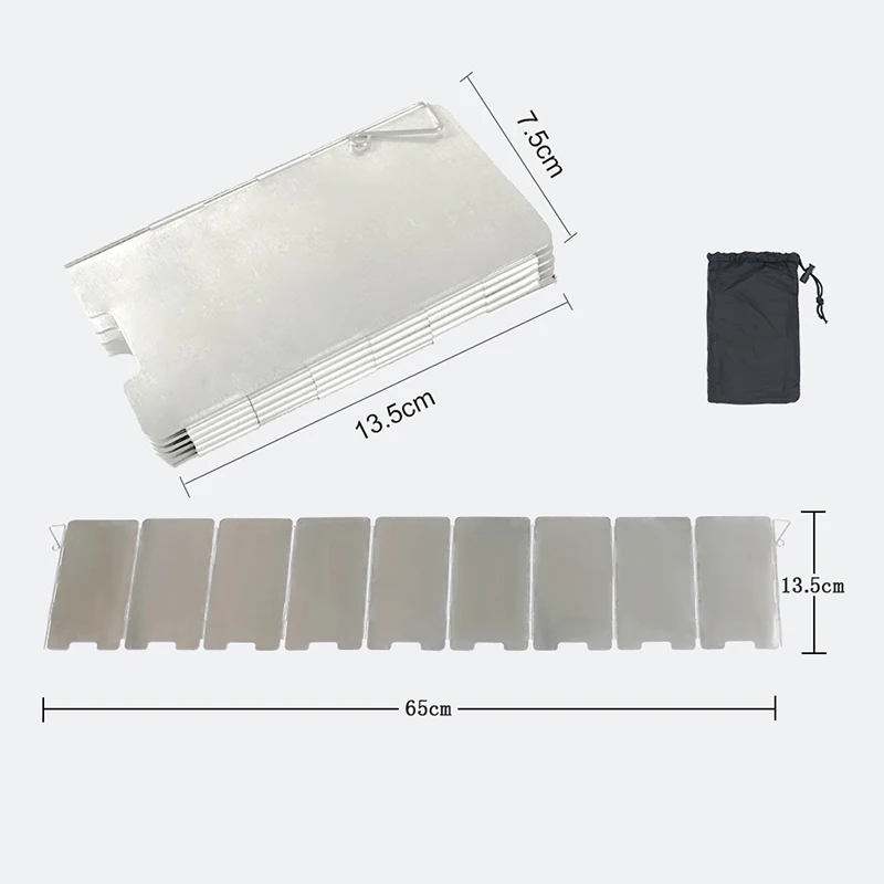 Outdoor Stove Wind Shield 4